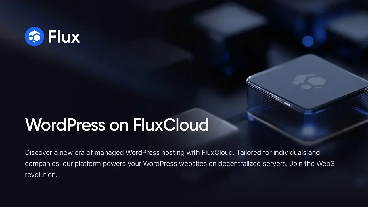 WordPress on Flux